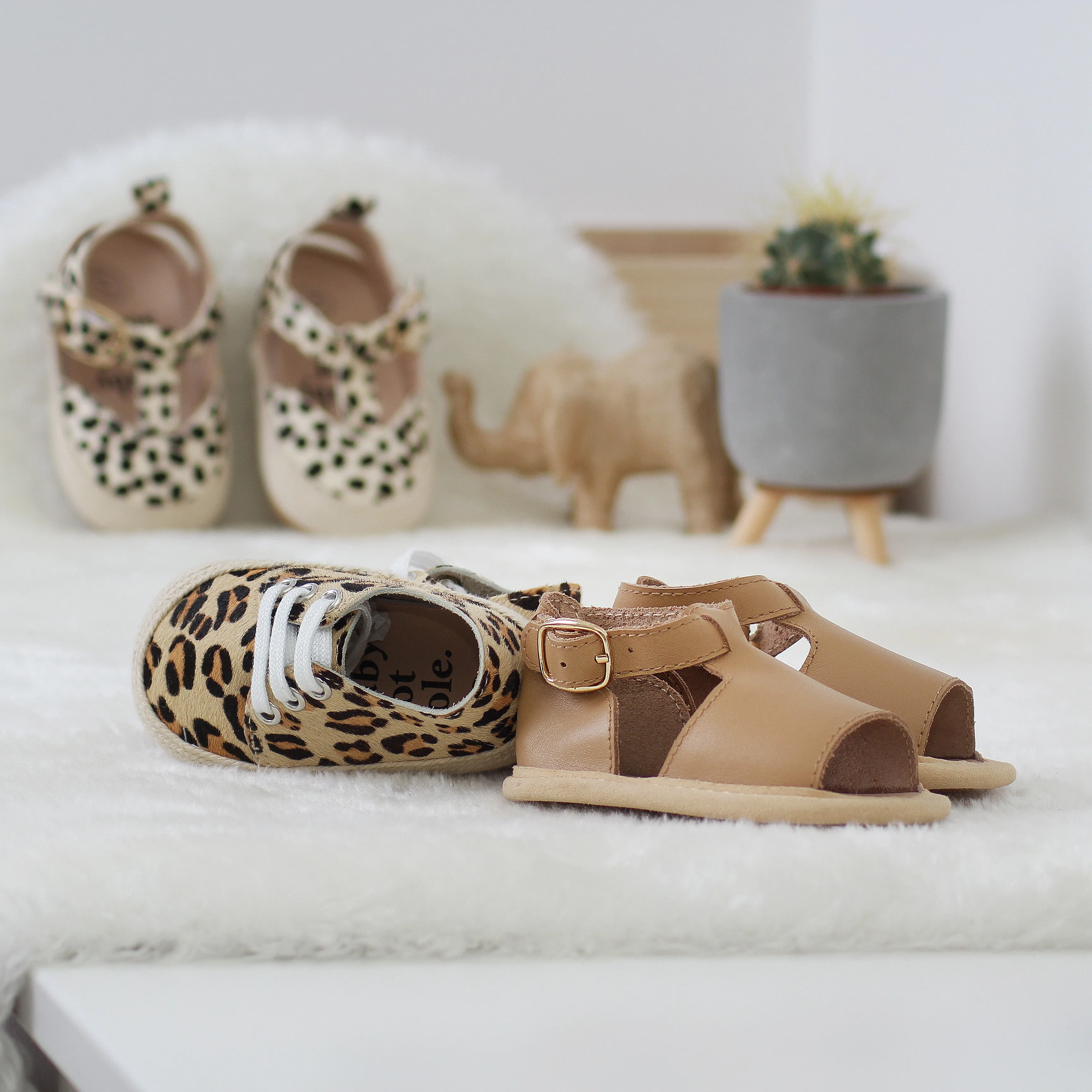 Hunter Leopard Print Unisex Laced Espadrille