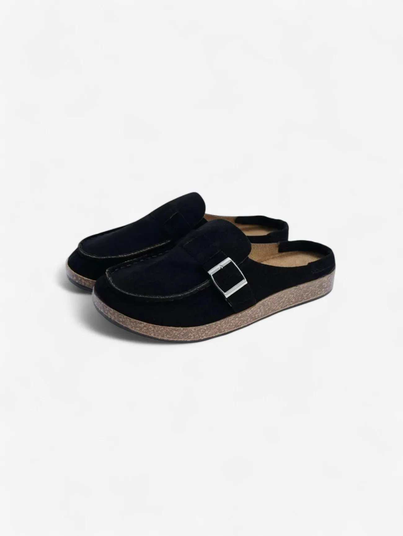 Jada | Women's Buckle Slip On Clogs Sandals Slippers