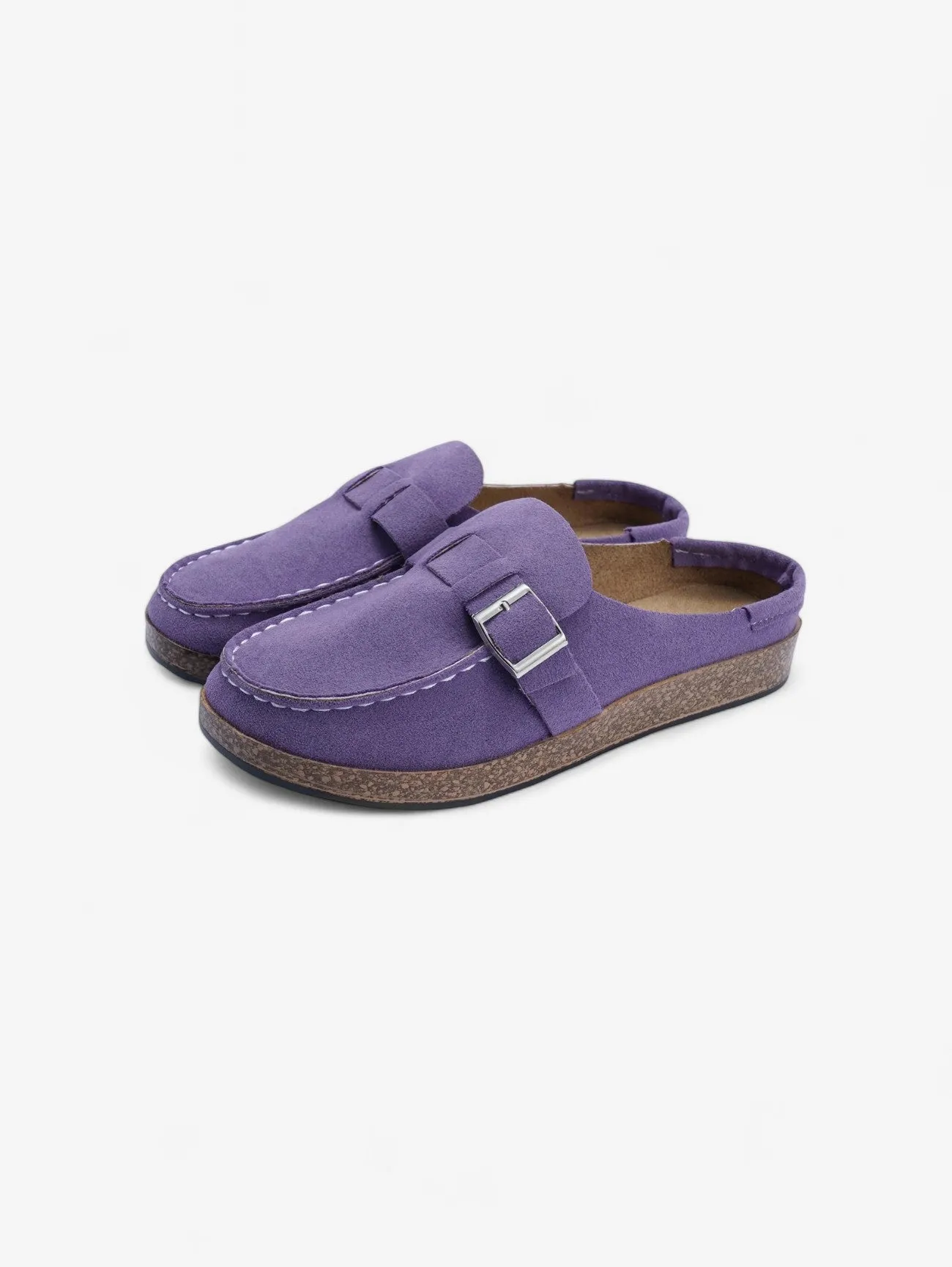 Jada | Women's Buckle Slip On Clogs Sandals Slippers