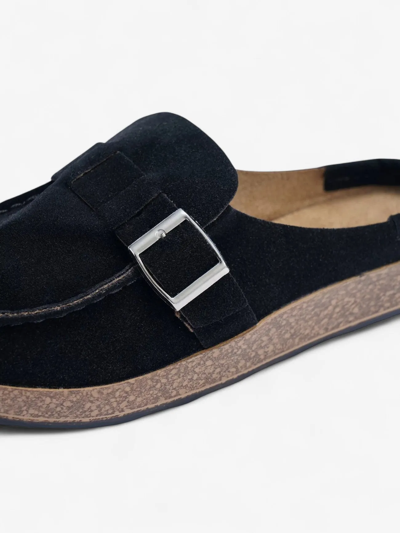 Jada | Women's Buckle Slip On Clogs Sandals Slippers