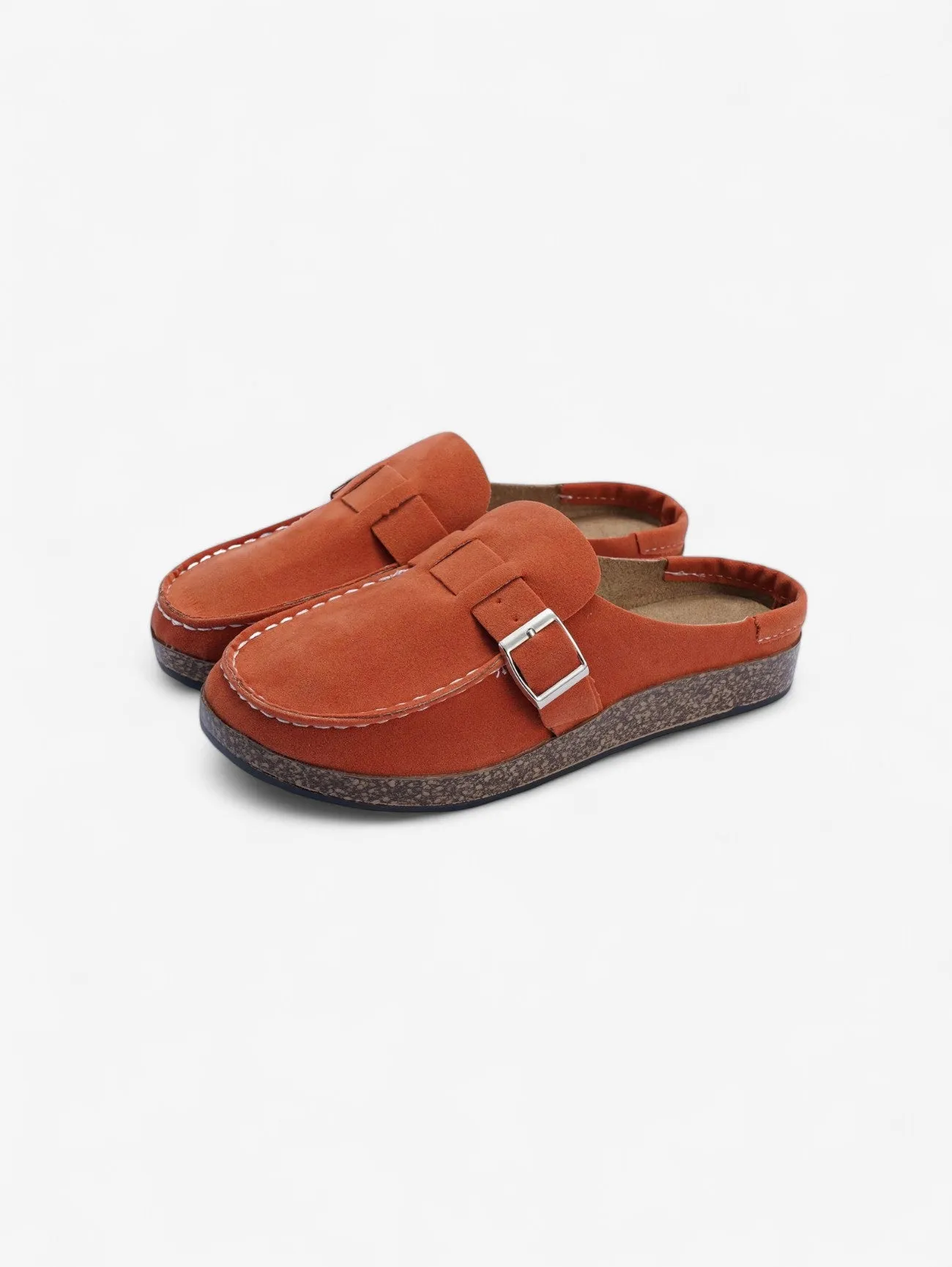 Jada | Women's Buckle Slip On Clogs Sandals Slippers
