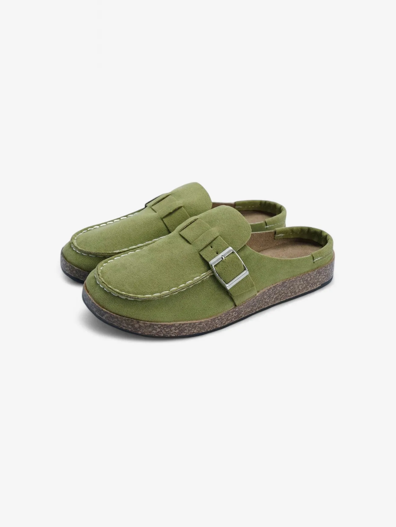 Jada | Women's Buckle Slip On Clogs Sandals Slippers