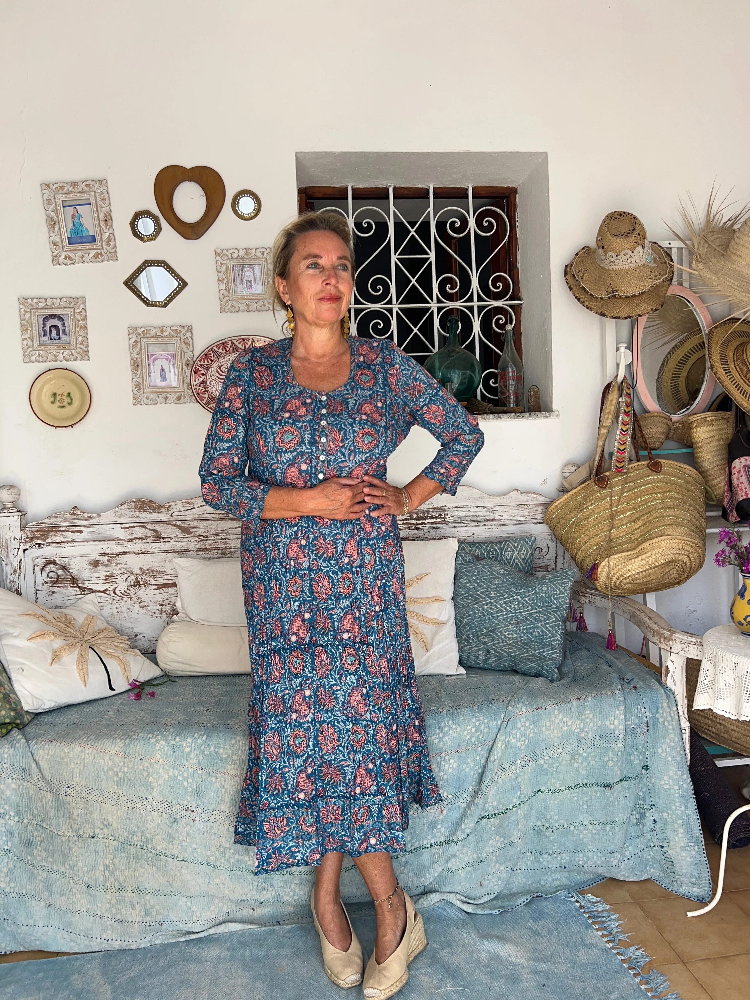 KALI DRESS Blue