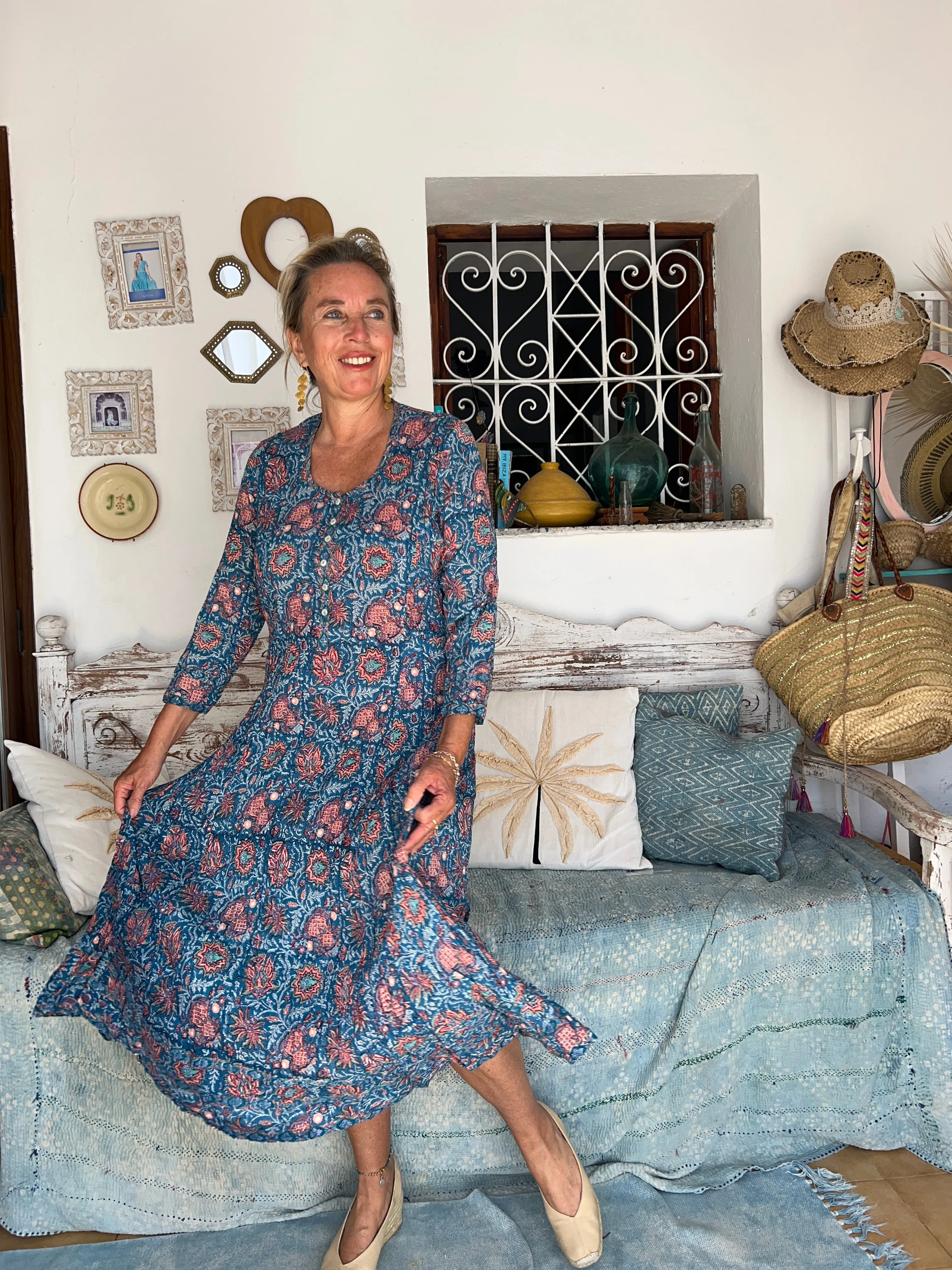 KALI DRESS Blue