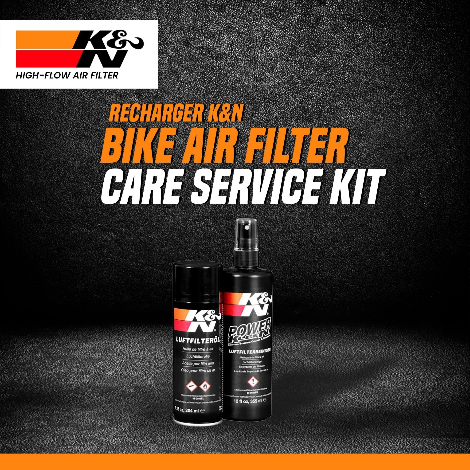 K&N Recharger Air Filter Cleaning Kit