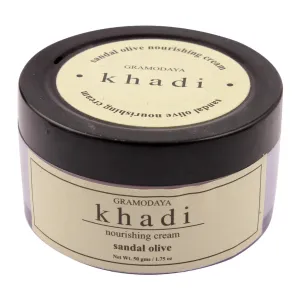 Khadi Natural Sandal & Olive Nourishing Cream 50gm