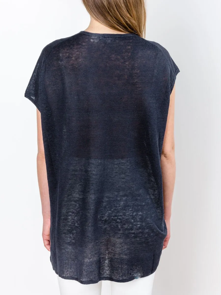 kimono tee - dusk