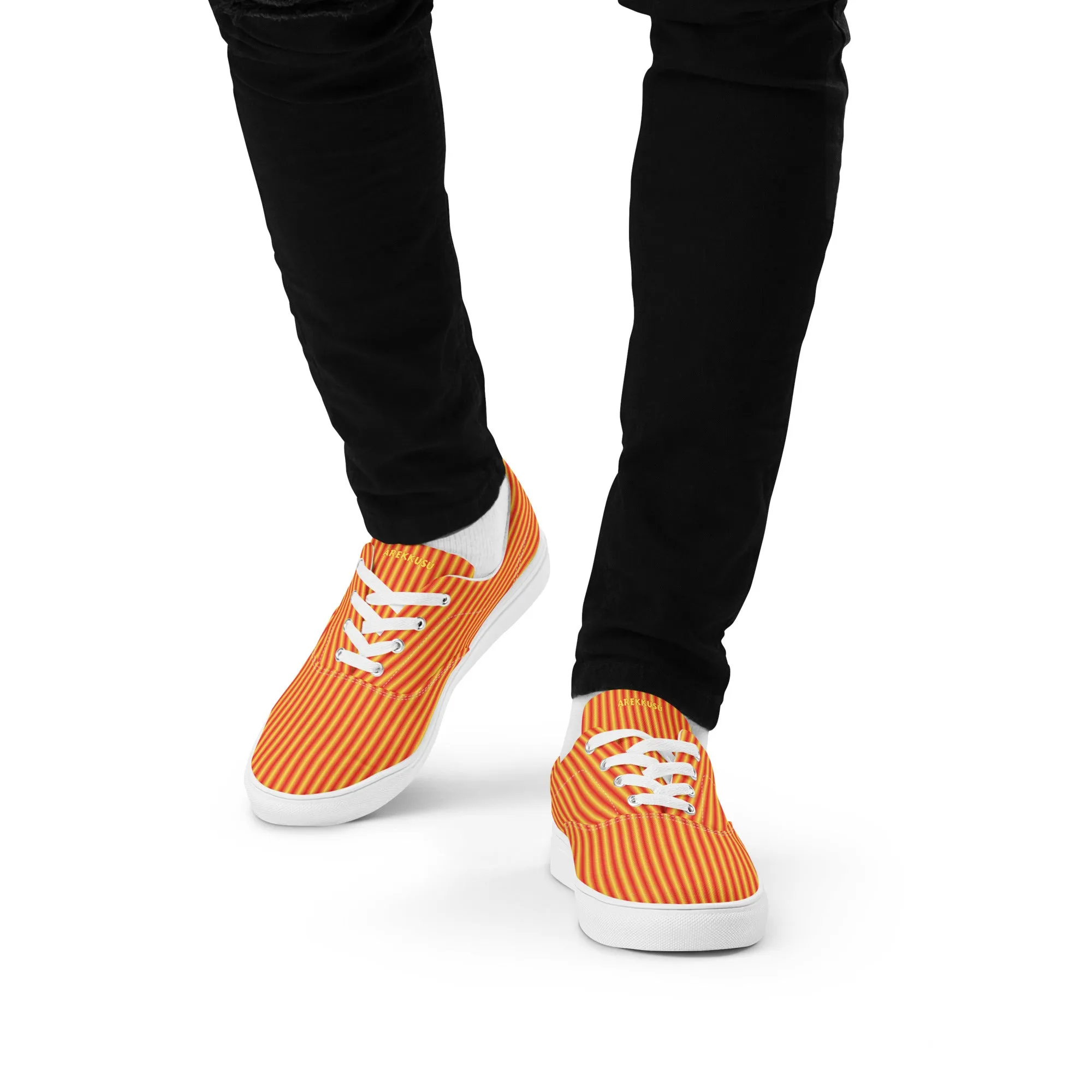 Lace-Up Canvas Shoes