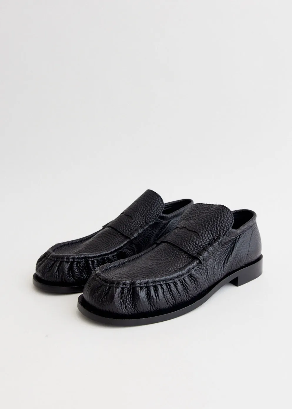 Leather Loafers