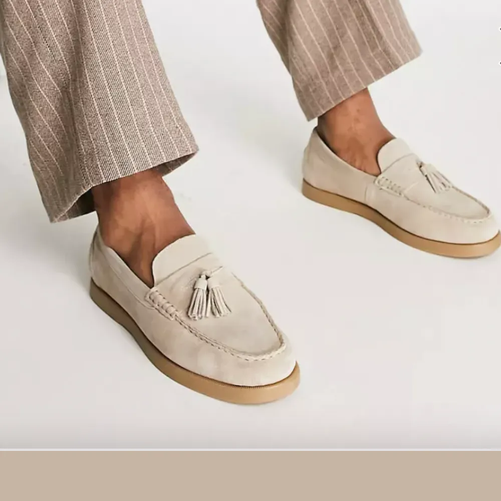 LENO - Classic men's suede loafers