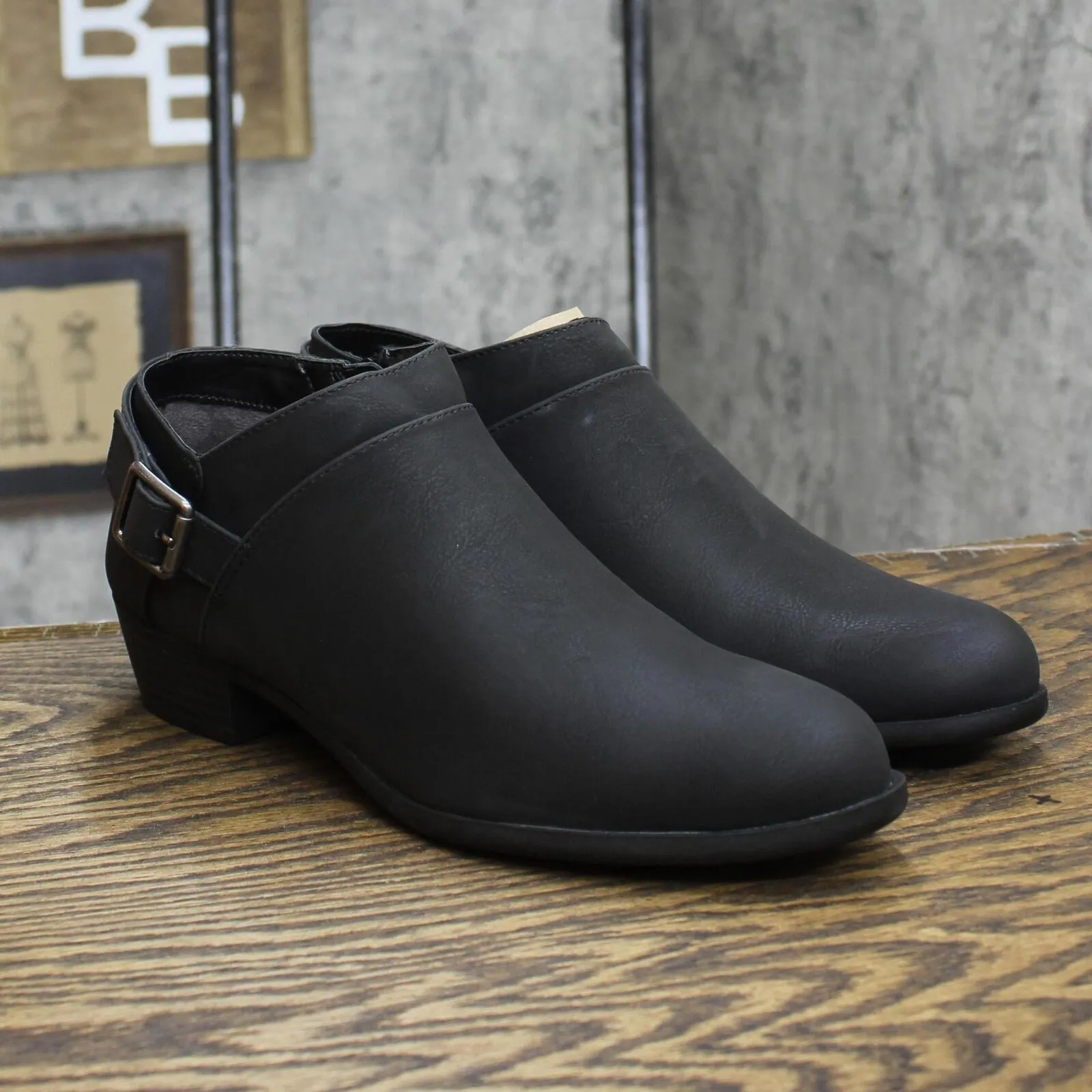 Lifestride Womens Alexi Ankle Boot H7962S1 Black 9W