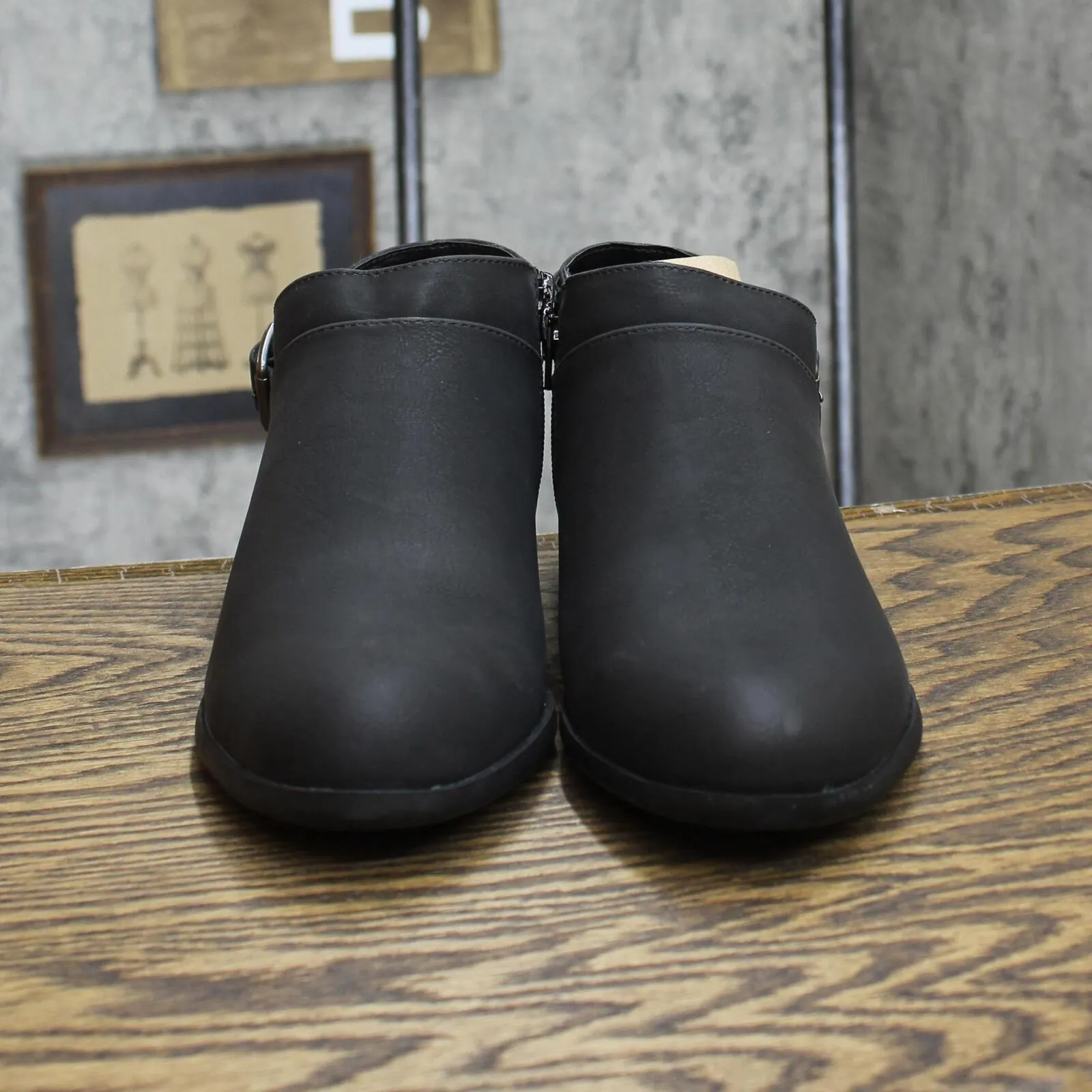 Lifestride Womens Alexi Ankle Boot H7962S1 Black 9W