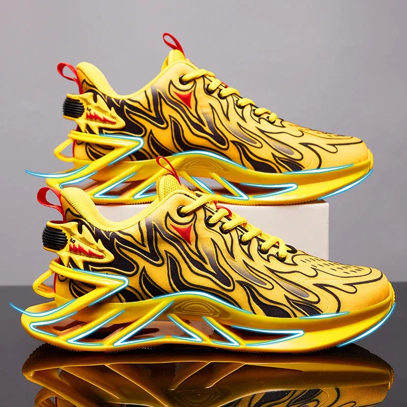 Luxury Tennis Sneakers - Breathable Running Trainers, Trendy Sports Footwear for Men