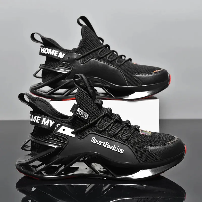 Luxury Tennis Sneakers - Breathable Running Trainers, Trendy Sports Footwear for Men