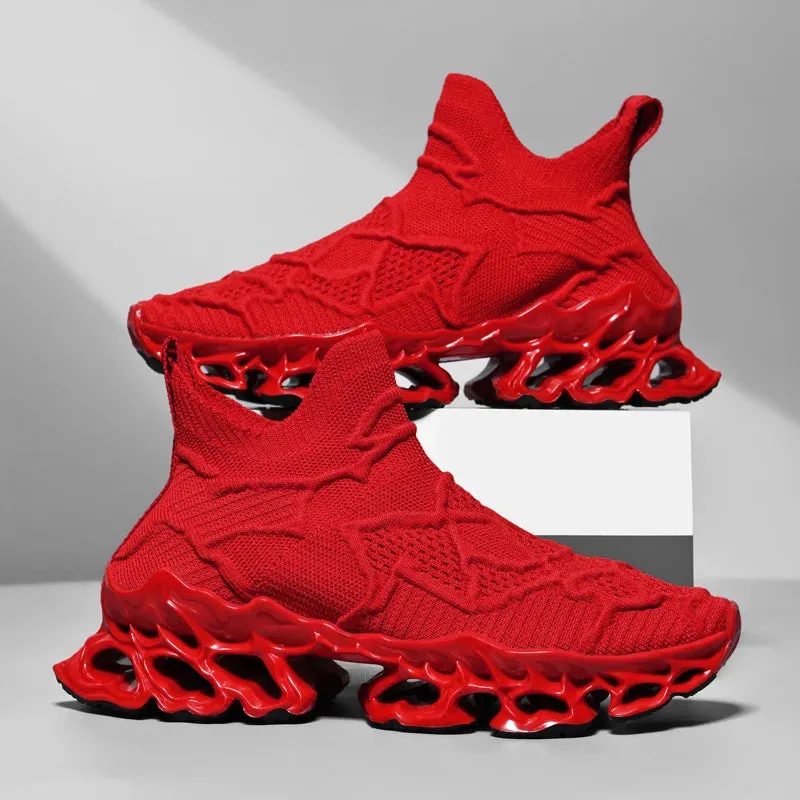 Luxury Tennis Sneakers - Breathable Running Trainers, Trendy Sports Footwear for Men