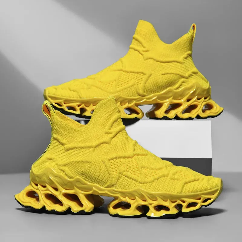 Luxury Tennis Sneakers - Breathable Running Trainers, Trendy Sports Footwear for Men