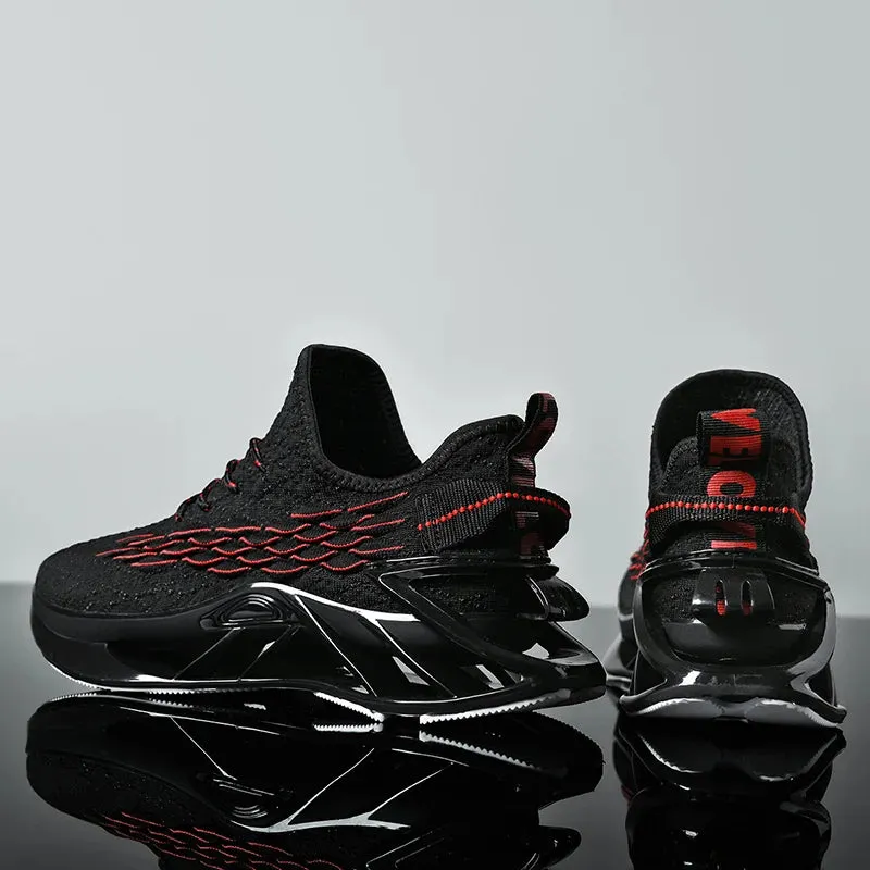 Luxury Tennis Sneakers - Breathable Running Trainers, Trendy Sports Footwear for Men