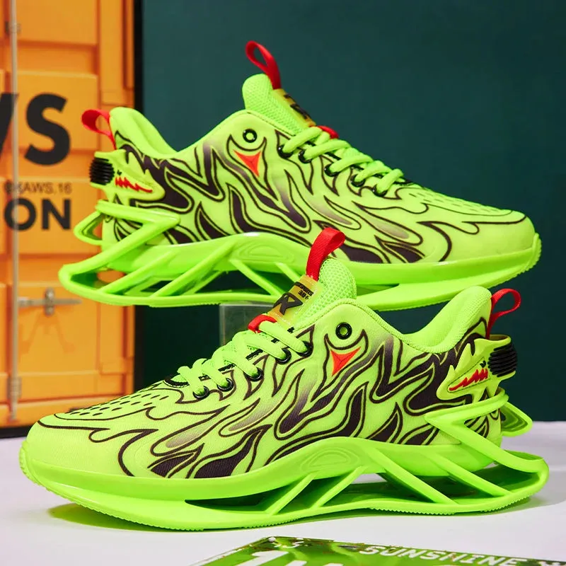 Luxury Tennis Sneakers - Breathable Running Trainers, Trendy Sports Footwear for Men