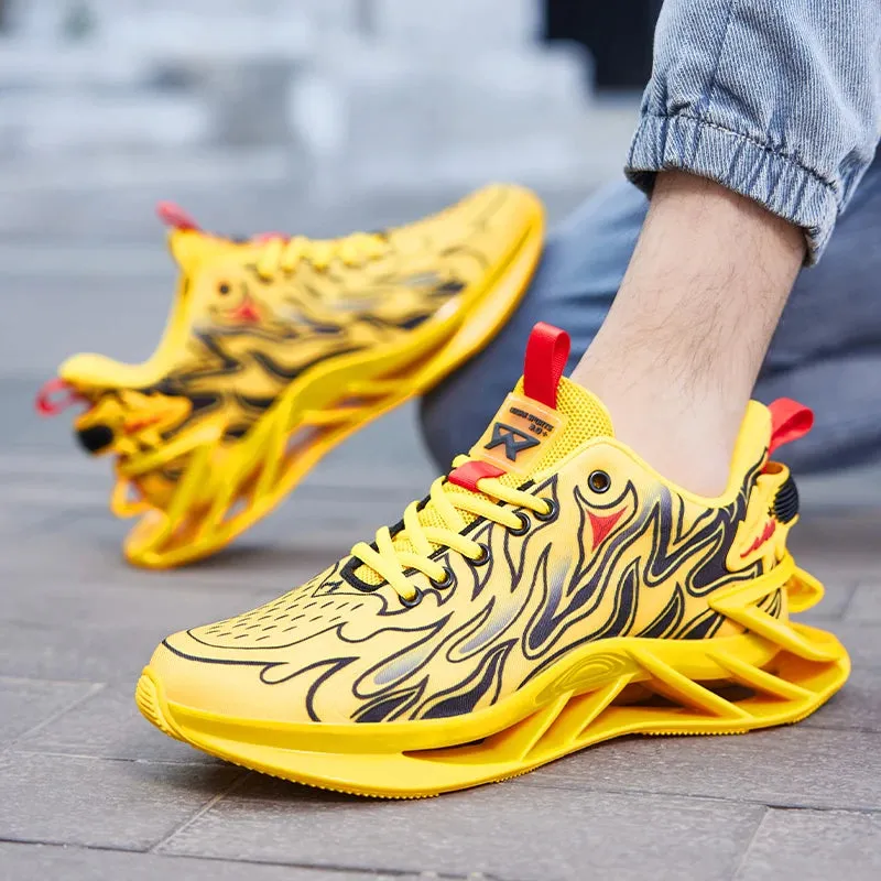 Luxury Tennis Sneakers - Breathable Running Trainers, Trendy Sports Footwear for Men