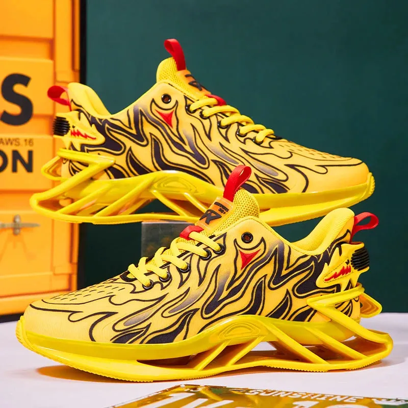Luxury Tennis Sneakers - Breathable Running Trainers, Trendy Sports Footwear for Men