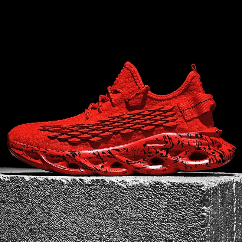 Luxury Tennis Sneakers - Breathable Running Trainers, Trendy Sports Footwear for Men