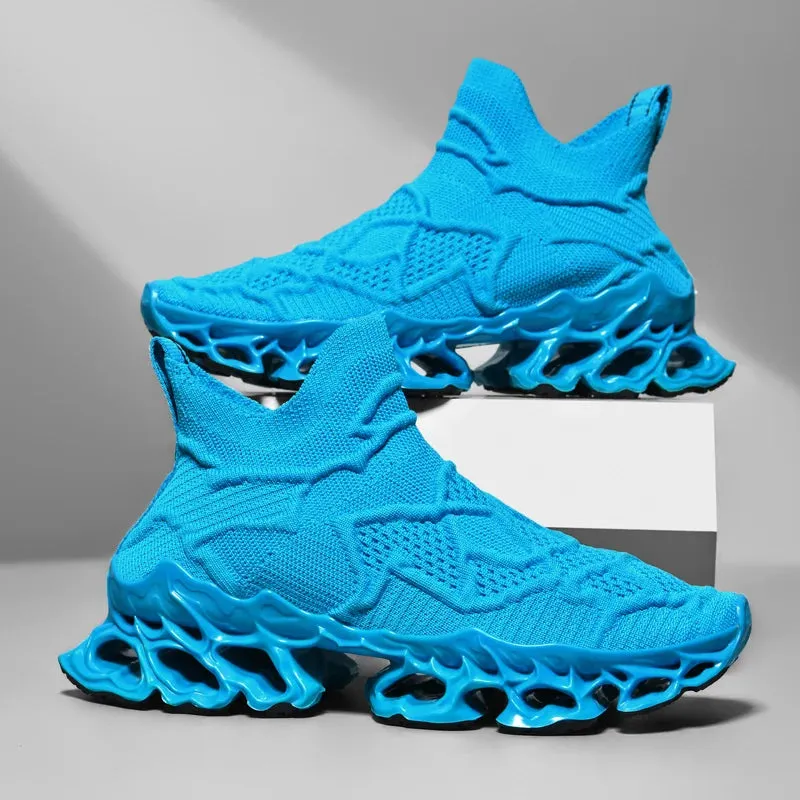 Luxury Tennis Sneakers - Breathable Running Trainers, Trendy Sports Footwear for Men