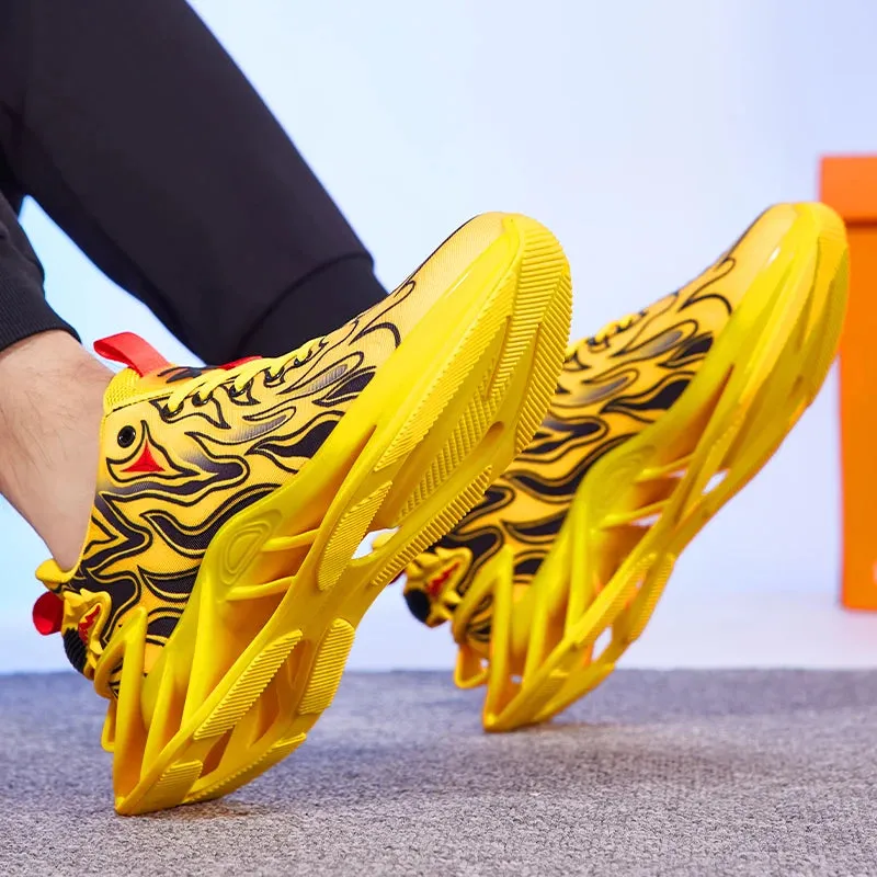 Luxury Tennis Sneakers - Breathable Running Trainers, Trendy Sports Footwear for Men