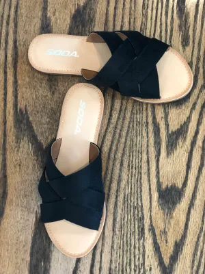 Maecy Sandal Black