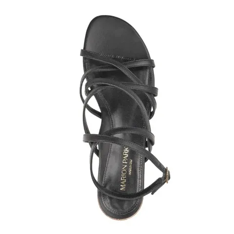 Marion Parke Ramona Flat Sandal in Black