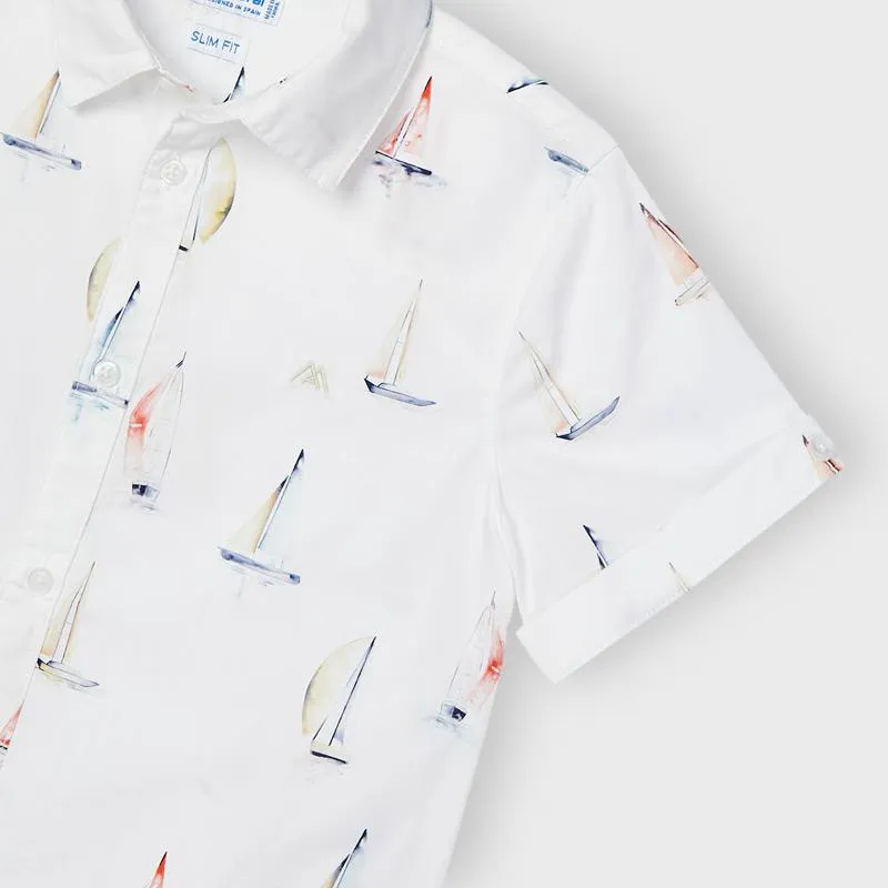 Mayoral Sailing Boat Shirt
