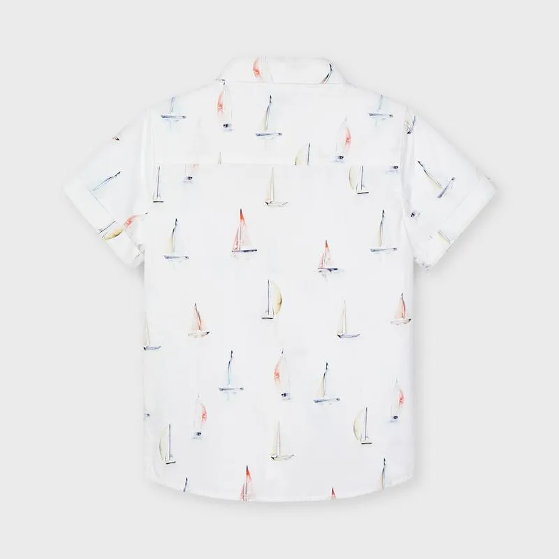 Mayoral Sailing Boat Shirt