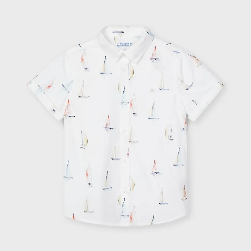 Mayoral Sailing Boat Shirt