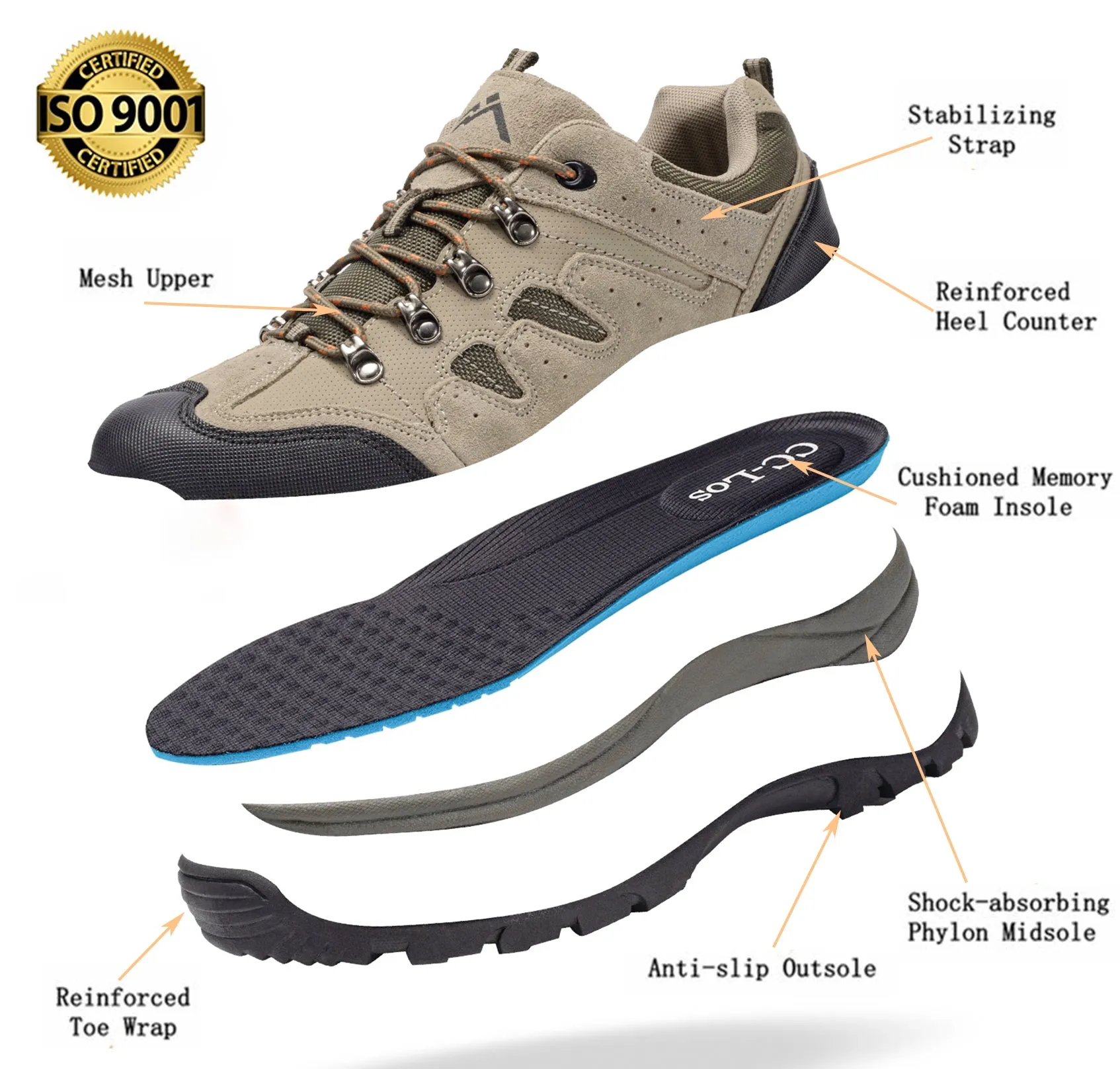 Men's Breathable Lightweight Shoes