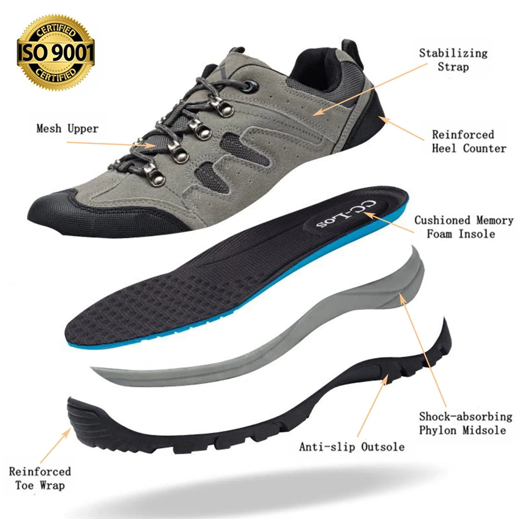 Men's Breathable Lightweight Shoes