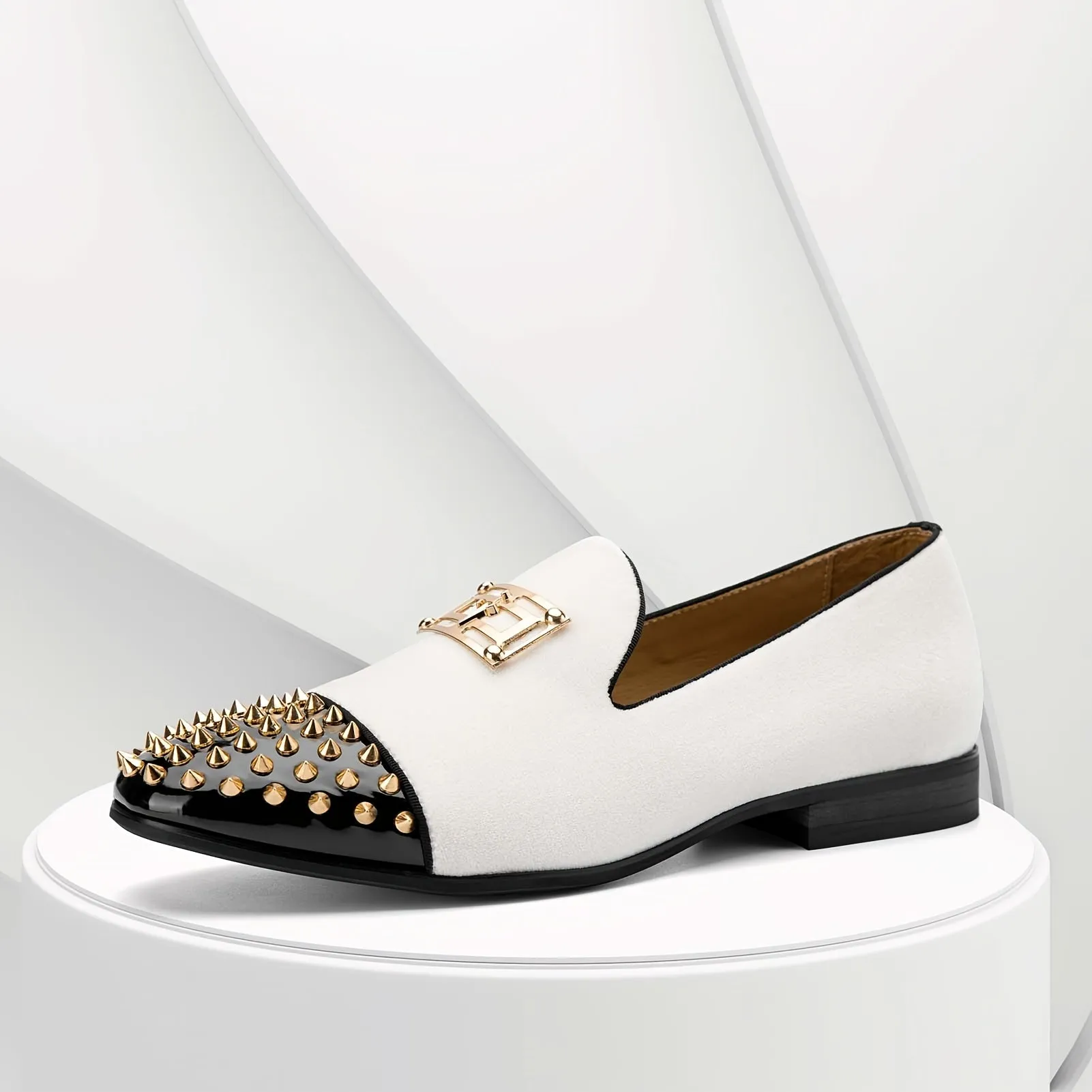 Men's Elegant Wedding Loafers Casual Lightweight Shoes