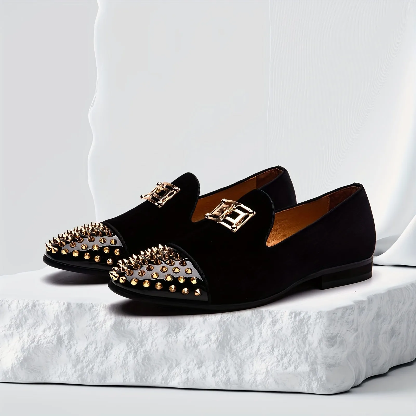 Men's Elegant Wedding Loafers Casual Lightweight Shoes