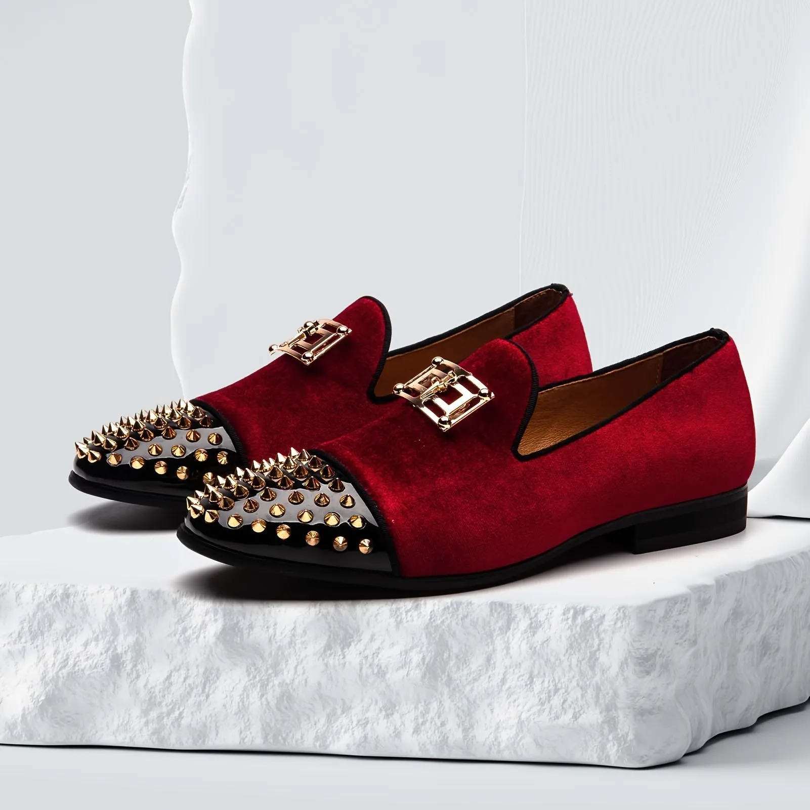Men's Elegant Wedding Loafers Casual Lightweight Shoes