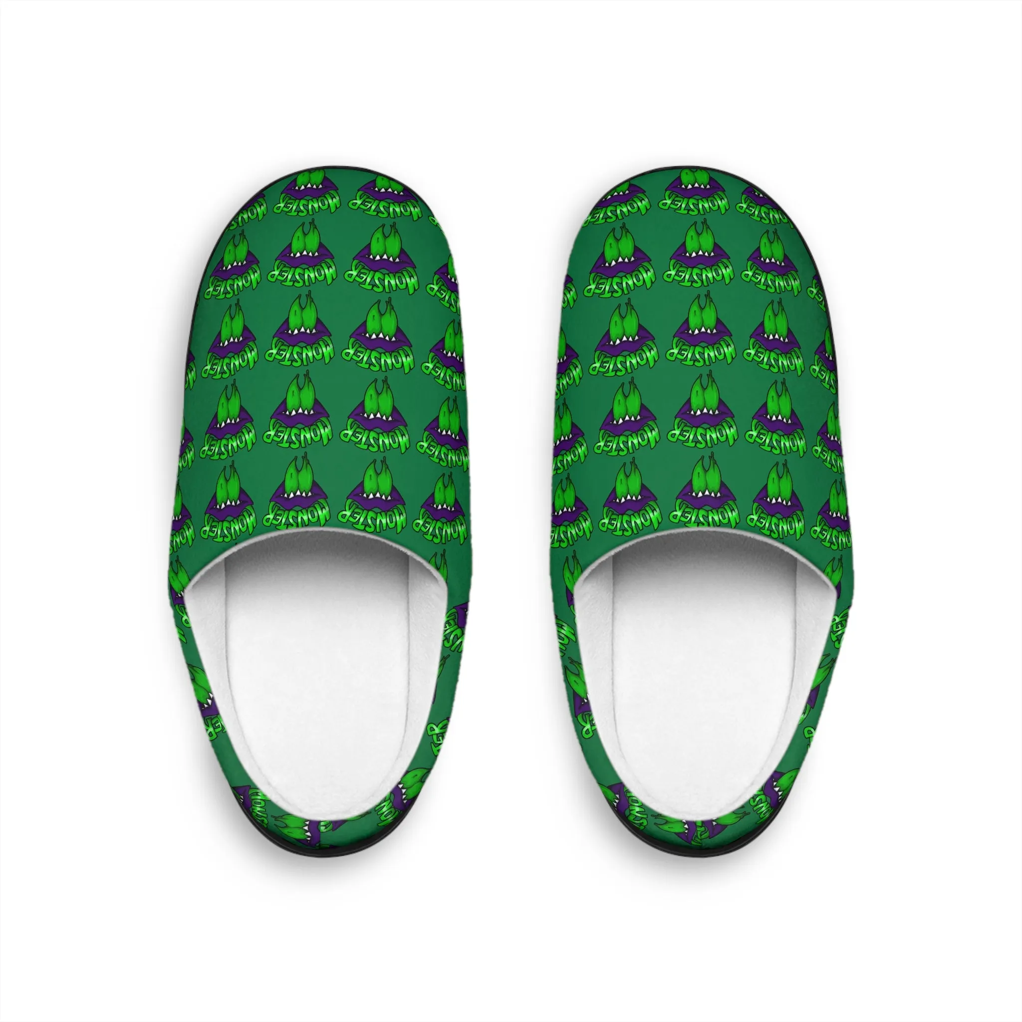 Men's Monster Lips Indoor Slippers