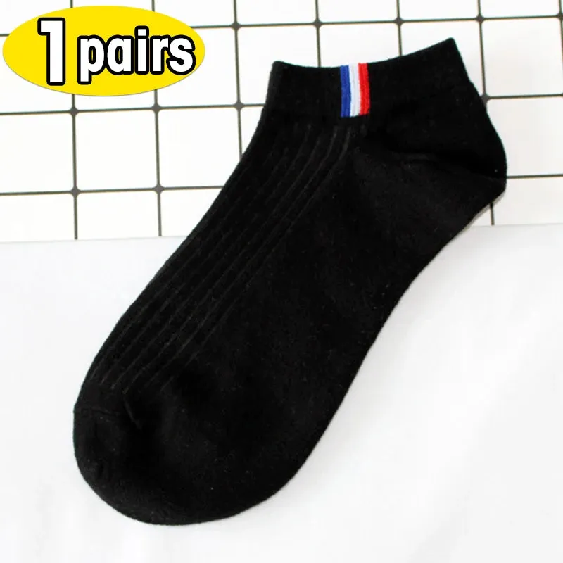 Men's Sports Boat Socks  Breathable Cotton,