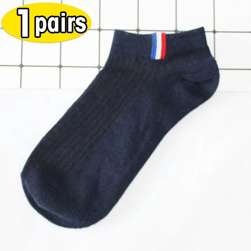 Men's Sports Boat Socks  Breathable Cotton,