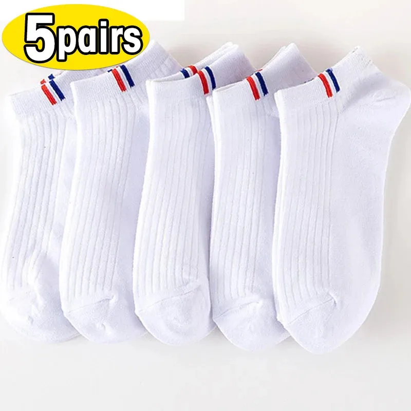 Men's Sports Boat Socks  Breathable Cotton,