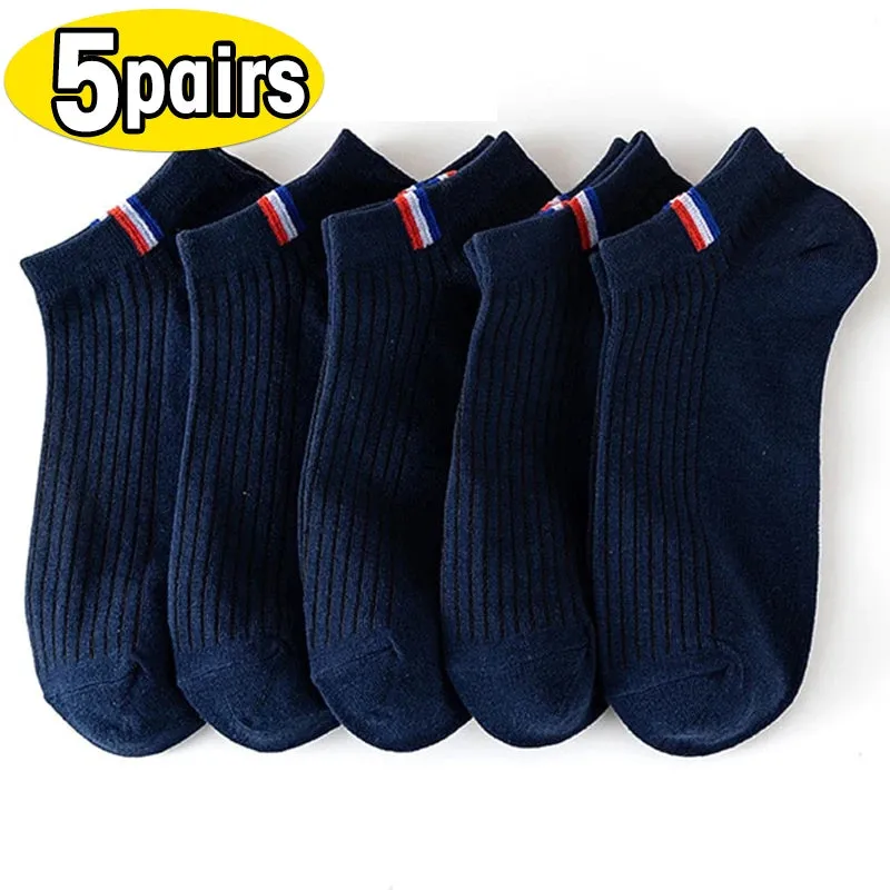 Men's Sports Boat Socks  Breathable Cotton,