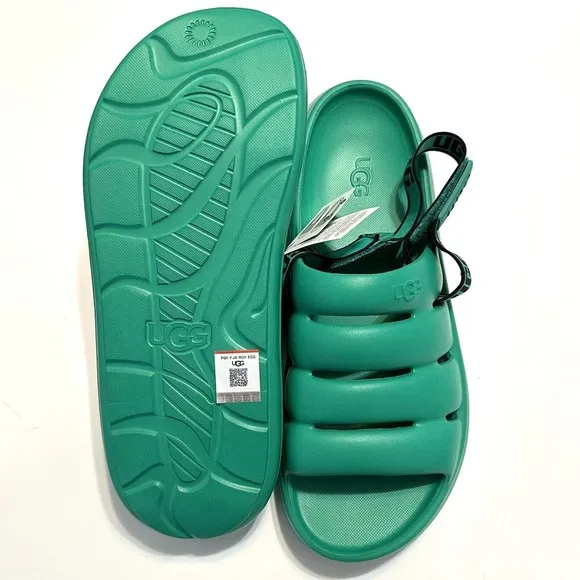 Men's UGG Sport Yeah Sandal Slide Green Size 9 US [1132150] EDGR