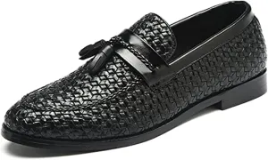 Men's Woven Tassel Loafers