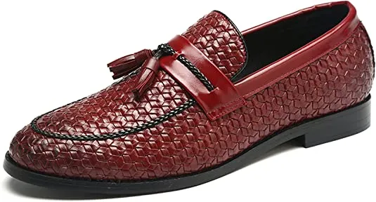 Men's Woven Tassel Loafers