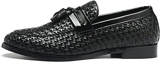 Men's Woven Tassel Loafers