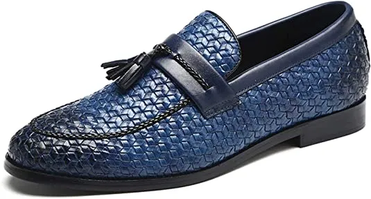 Men's Woven Tassel Loafers