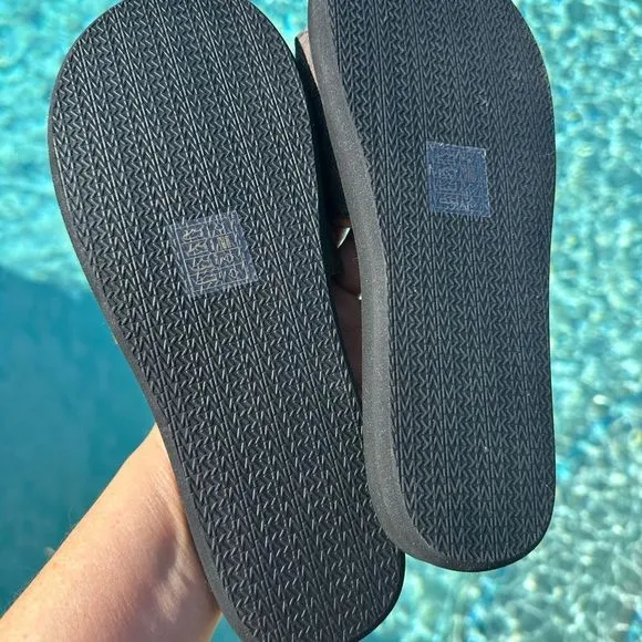 Michael Kors Eva signature slide sandal.