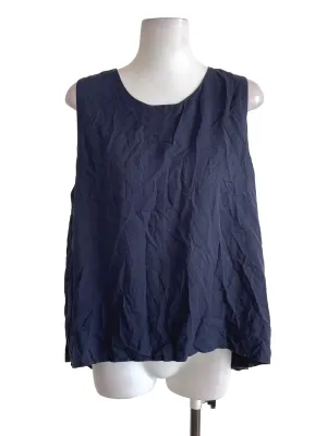 Midnight Blue Flowy Top TCL