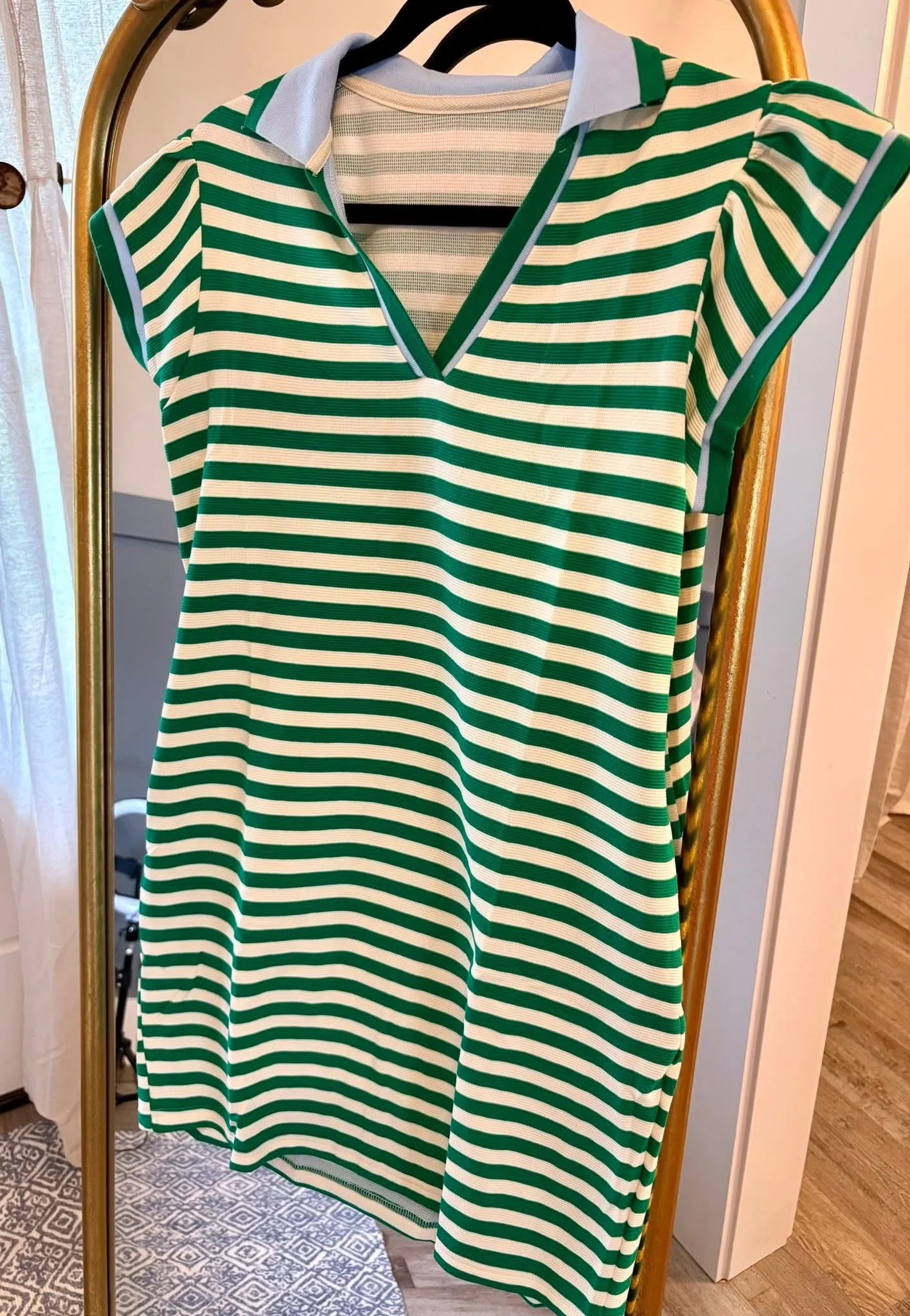 **MORE COLORS** Around Town Flutter Sleeve Shirt Dress